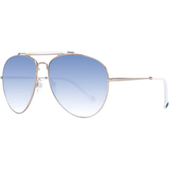 Tommy Hilfiger Unisex Sunglasses - Gold Copper Frame Blue Lens | TH 1808/S 0DDB/08