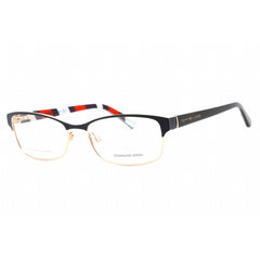 Tommy Hilfiger Women's Eyeglasses - Blue Gold Full Rim Rectangular | TH 1684 0KY2 00