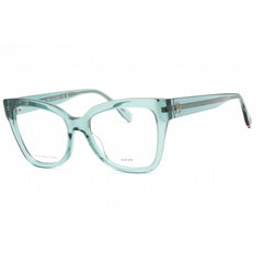 Tommy Hilfiger Women's Eyeglasses - Green Full Rim Cat Eye Frame | TH 2053 01ED 00