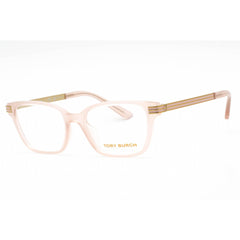 Tory Burch Women's Eyeglasses - Milky Blush Plastic Rectangular Frame | 0TY4007U 1878