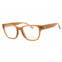 Tory Burch Women's Eyeglasses - Milky Camel Brown Rectangular Frame | 0TY4010U 1867
