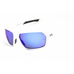 Under Armour Unisex Sunglasses - Matte White Plastic Full Rim Frame | UA RECON 06HT 7N