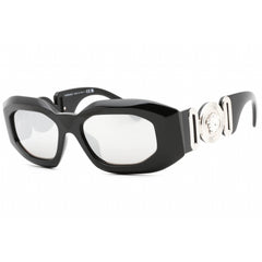Versace Women's Sunglasses - Black/Grey Frame Silver Mirror Lens | 0VE4425U 54226G