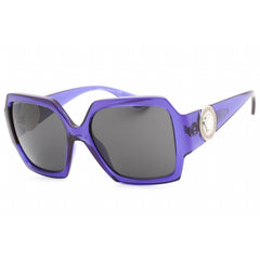 Versace Women's Sunglasses - Violet Plastic Frame Dark Grey Lens | 0VE4453 541987