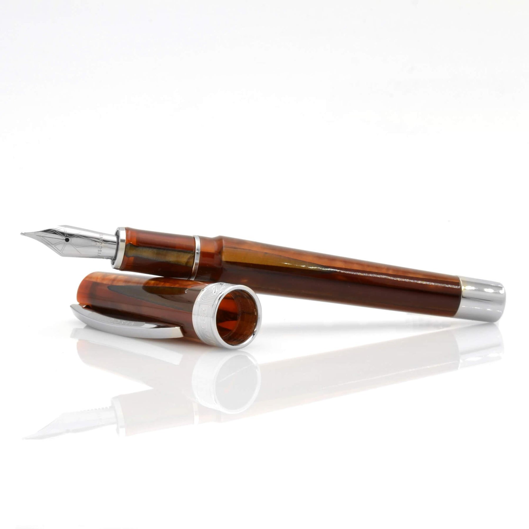 Visconti Fountain Pen - Voyager 2020 MOP Resin, Alpha Centauri, Medium