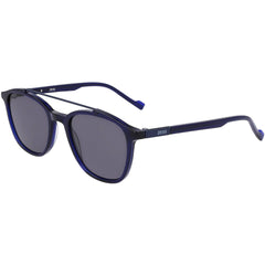 Zeiss Men's Sunglasses - Navy Acetate Wayfarer Frame Grey Lens | ZS22518S 415