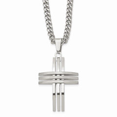 Stainless Steel Cross Necklace