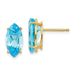 14k 10x5 Marquise Earring Mountings No Stones Included No Backs