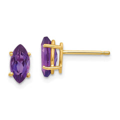 14k 8x4 Marquise Earring Mountings No Stones Included No Backs