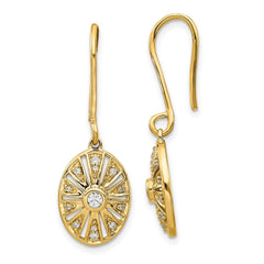 14k Diamond Vintage Earrings