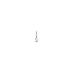 14k White Gold 7x5 Oval Leverback Mounting