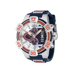 Invicta Men's Watch - NFL Chicago Bears Chrono Black Silicone Rubber Strap | 41575
