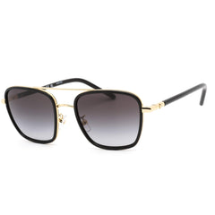 Tory Burch Women's Sunglasses - Shiny Gold/Black Metal Full Rim Frame | 0TY6090 33058G