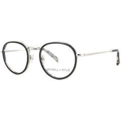 Kendall + Kylie Women's Eyeglasses - Black Round Frame Demo Lens | KKO115 RYAN 10