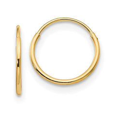 Madi K Kid's 14k  1mm Hoop Earrings