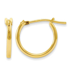 Madi K Kid's 14k  Hoop Earrings