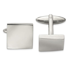 Stainless Steel Polished Cufflinks