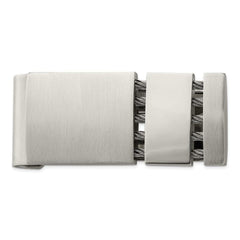 Stainless Steel Brushed and Polished Money Clip