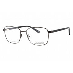 Adensco Men's Eyeglasses - Matte Ruthenium Stainless Steel Frame | AD 138 0R81 00