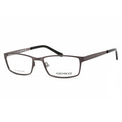 Adensco Men's Eyeglasses - Matte Slate Metal Frame Clear Demo Lens | Ad 111 0Y17 00