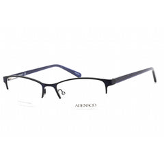 Adensco Women's Eyeglasses - Blue Stainless Steel Rectangular Frame | AD 230 0PJP 00