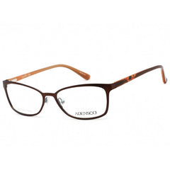 Adensco Women's Eyeglasses - Light Brown Plastic Frame Clear Lens | AD 222 0TUI 00