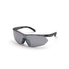 Adidas Women's Sunglasses - Grey Shield Frame Smoke Mirror Lens | ADIDAS SP0016 20C