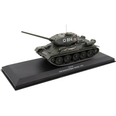 AFV's of WWII 1/43 Diecast Model Tank - T-34-85 #314 USSR 55th Armoured Brigade