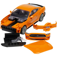 Airfix Quickbuild Model Kit - Skill 1 Ford Mustang GT Orange Snap Together