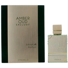 Al Haramain Unisex Extrait De Parfum Spray - Amber Oud Exclusif Emerald Scent, 2 oz