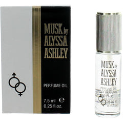 Alyssa Ashley Women's Perfume Oil - Fresh Musk with Irresistible Charm, 0.25 oz