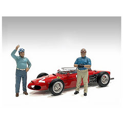 American Diorama Diecast Figures - Racing Legends 50's for 1/43 Models, Set of 2