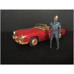 American Diorama Figurine I - Zombie Mechanic for 1/24 Scale Models Blister Pack