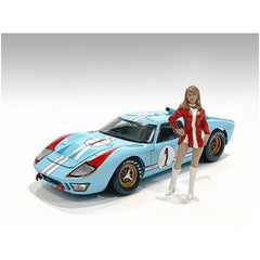 American Diorama Figurine VI - Polyresin Material Race Day 2 for 1/24 Scale Models