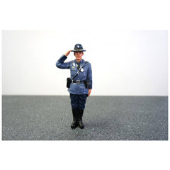 American Diorama State Trooper Brian Figure - 3 inch For 1:24 Diecast Model Cars