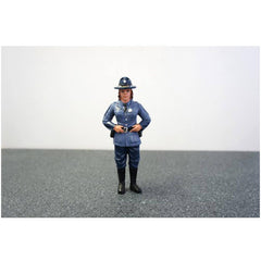 American Diorama State Trooper Sharon Figure - 3 inch For 1:24 Diecast Model Cars