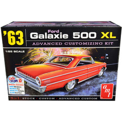 AMT 1/25 Model Kit - 1963 Ford Galaxie 500 XL 3-in-1 Chrome Plated Small Parts