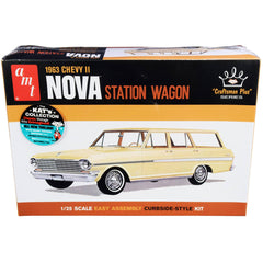 AMT 1/25 Model Kit - Craftsman Plus Skill 2 1963 Chevrolet II Nova Station Wagon