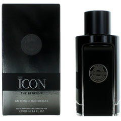 Antonio Banderas Men's Eau De Parfum Spray - The Icon Captivating Fragrance, 3.4oz