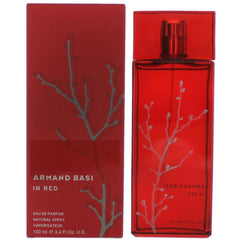 Armand Basi Women's Eau De Parfum Spray - Red Captivating and Natural Fragrance, 3.4oz
