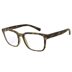 Armani Exchange Men's Eyeglasses - Demo Lens Square Plastic Frame | 0AX3071F 8029