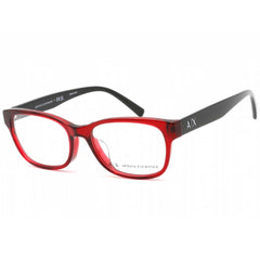 Armani Exchange Women's Eyeglasses - Clear Lens Full Rim Plastic Frame | AX3076F 8298