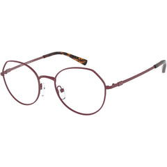 Armani Exchange Women's Eyeglasses - Matte Black Round Full-Rim Frame | 0AX1048 6002