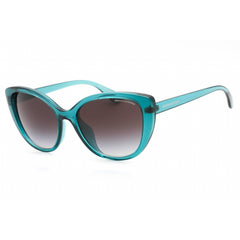 Armani Exchange Women's Sunglasses - Transparent Blue Cat Eye Frame | 0AX4111SU 82908G