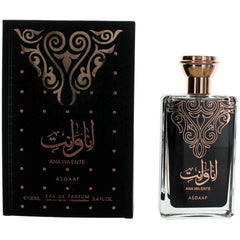 Asdaaf Unisex Eau De Parfum Spray - Ana Wa Ente Delightful Blend Of Musks, 3.4 oz