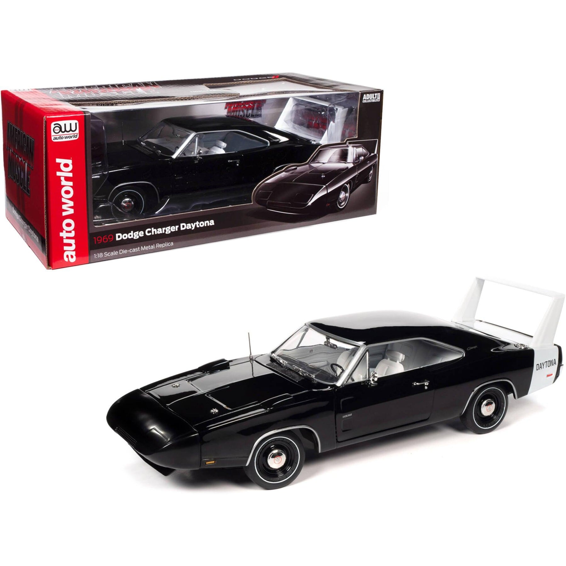Auto World 1/18 Diecast Car - American Muscle Series 1969
