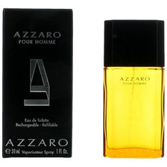 Azzaro Men's Eau De Toilette Spray - Lavender, Amber and Invigorating Spices, 1 oz