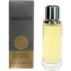 Azzaro Men's Eau De Toilette Spray - Wanted Woody Spicy Captivating Fragrance, 1 oz