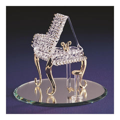 Baby Grand Piano Glass Figurine