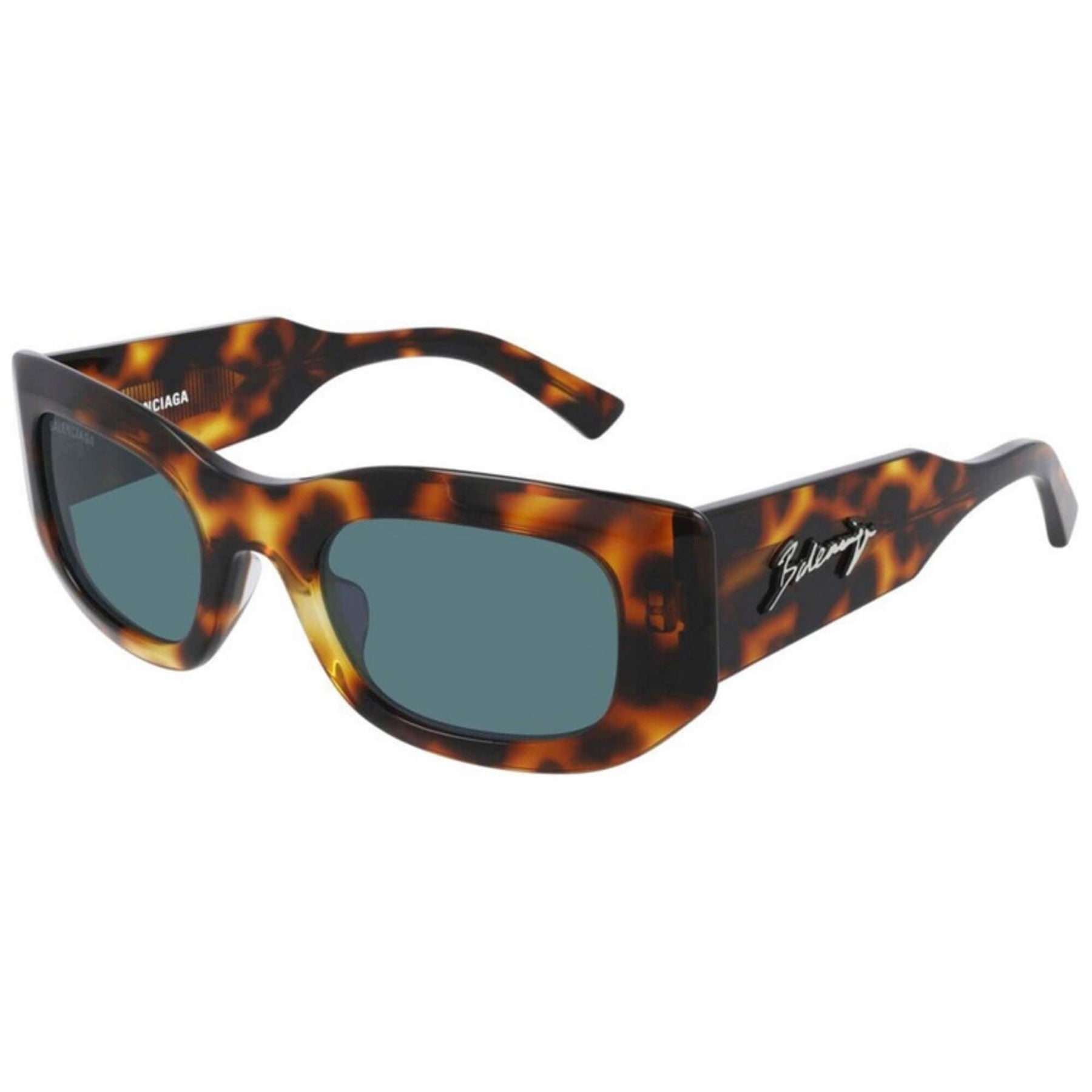 Authentic Balenciaga Unisex 59MM Rectangle Sunglasses, Havana Amazon.co.jp: Balenciaga Men main image 2
